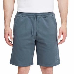 Puma Embossed Logo Mens Shorts Teal Blue Size XXL